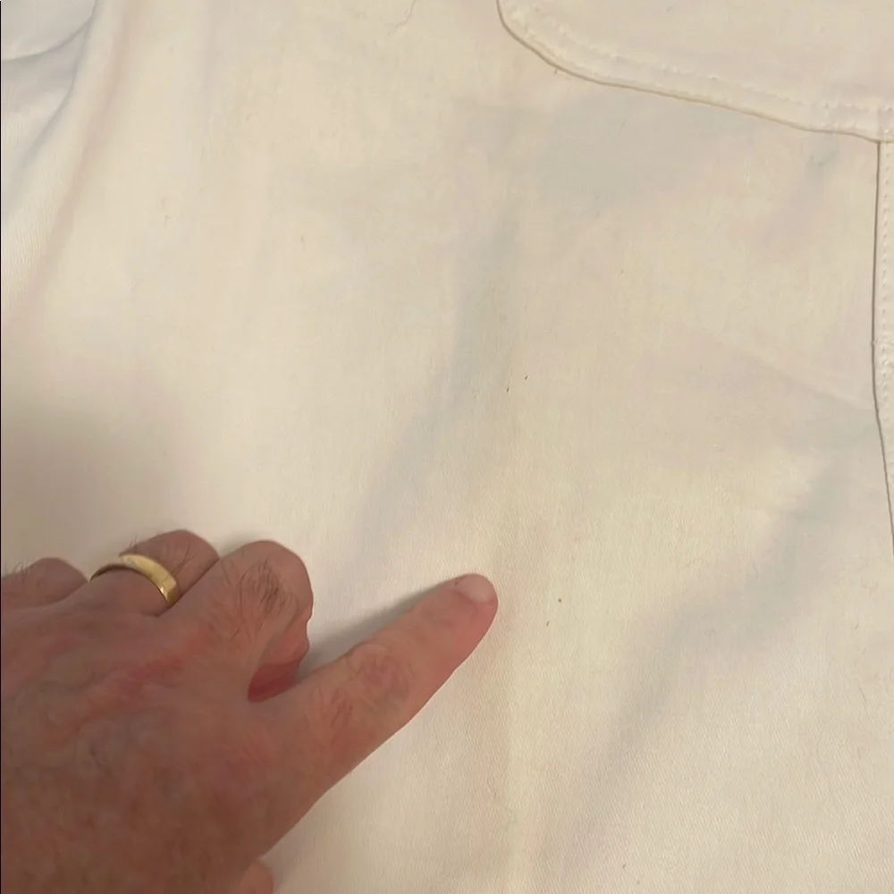 Sherwin-Williams White Work Cargo Pants new with slight flaw